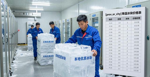 崇文区降温冰块多少钱一吨？本地制冰厂报价来了